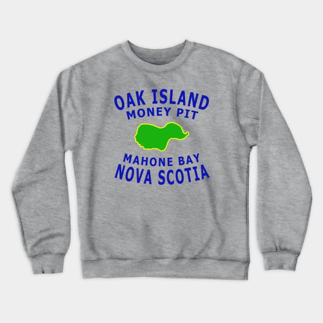 Oak Island Money Pit Crewneck Sweatshirt by Lyvershop